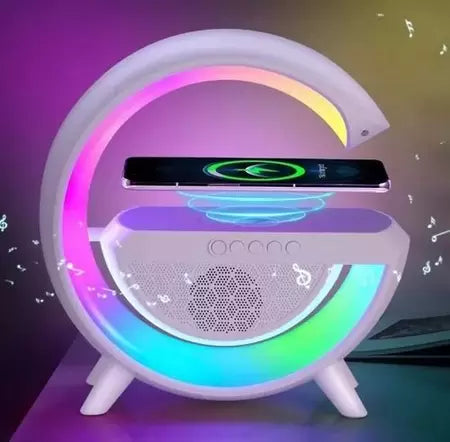 G- Speaker Smart Station- Luminaria, Alto Falante e Carregador sem Fio